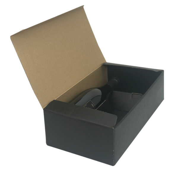 Unica per 2-3 bottiglie seta nero