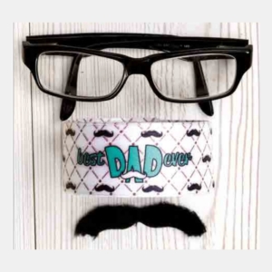 nastro con i baffi festa papà