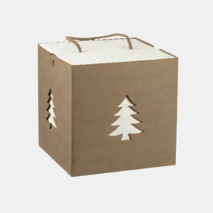 porta panettone con albero